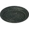 Ekena Millwork Alexandria Rope Medallion (Canopies up to 4 5/8"), 19 5/8"OD x 1 1/2"P, Painted Turtle Crackle CM18ALPTC - alternate 2